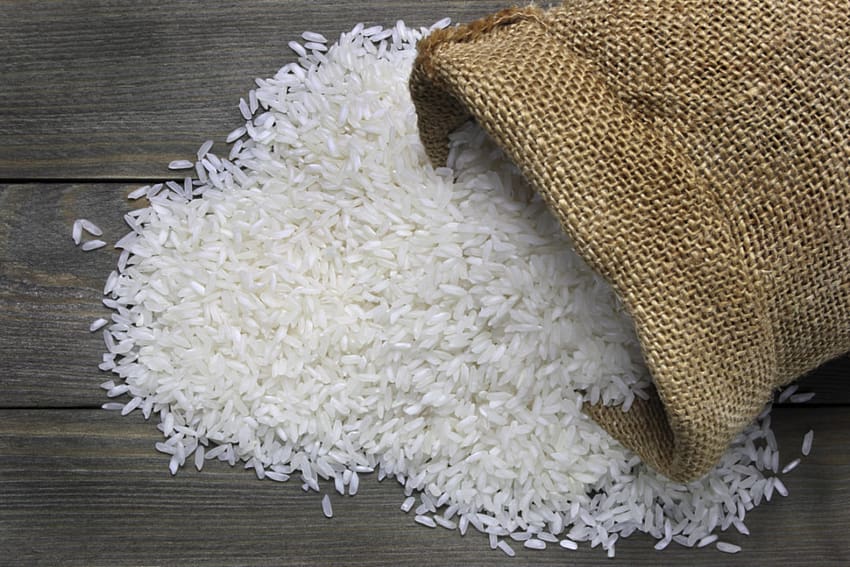 Customs clearance of rice